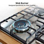 Hisense 60cm Gas Hob with Double Crown Wok
