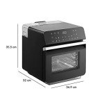 Innoteck 11L Steam Air Fryer Oven with 9 Presets