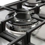 Arebos 68cm Stainless Steel 5-Burner Gas Cooker