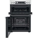 Hotpoint 60cm Stainless Steel Electric Double Oven