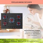 Klarstein 5-Burner Gas Hob for Campervans