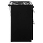 Belling Farmhouse 60DF Dual Fuel Cooker, Black
