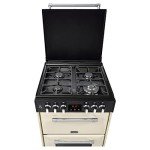 Cream 60cm Dual Fuel Cooker - Stoves Richmond600DF