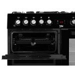 Beko 100cm Black Dual Fuel Range Cooker