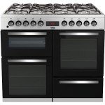 Beko Dual Fuel Range Cooker - Stainless Steel