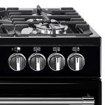 Belling 100cm Dual Fuel Range Cooker - Black