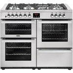 Belling 110cm Dual Fuel Range Cooker - Stainless Steel