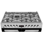 Beko Dual Fuel Range Cooker - Stainless Steel