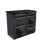 Belling Sandringham 90 Dual Fuel Range Cooker - Black