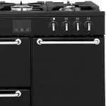 Belling Sandringham 90 Dual Fuel Range Cooker - Black