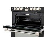 Stoves Sterling Mini 60cm Dual Fuel Cooker - Black