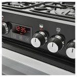 Belling 60cm Double Oven Dual Fuel Cooker - Black