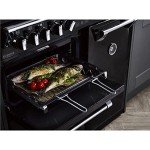 Richmond S900DF 90cm Black Dual Fuel Cooker