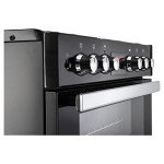 Belling 60cm Double Oven Dual Fuel Cooker - Black