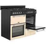 Leisure CK110F232 Black Gas Cooker Oven