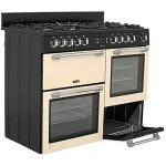 Leisure CK110F232 Black Gas Cooker Oven