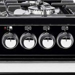 Belling 100cm Dual Fuel Range Cooker - Black