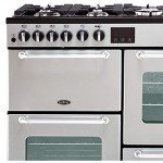 Belling 100cm Dual Fuel Range Cooker - Silver