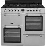 Leisure CK100F232 Silver Gas Cooker with Oven