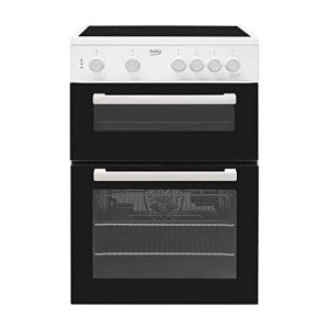 Beko 60cm Twin Cavity Ceramic Electric Cooker