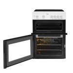 Beko 60cm Twin Cavity Ceramic Electric Cooker