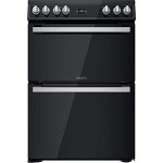 Hotpoint 60cm Double Electric Oven - Black