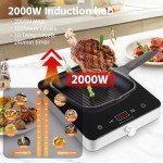 Cooktron Dual-Control Portable Induction Hob 2000W