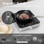 Cooktron Dual-Control Portable Induction Hob 2000W