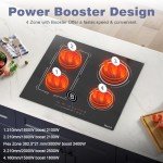 DSR 4-Zone 60cm Induction Cooking Hob
