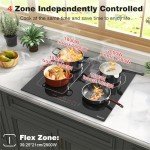 Karienvir 4-Zone Induction Hob with Slide Control