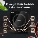 Portable 2200W Induction Cooktop with Touch Control