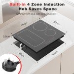 Karienvir 4-Zone Induction Hob with Slide Control