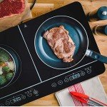 Andrew James Portable Double Induction Hob 2800W