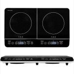 Andrew James Portable Double Induction Hob 2800W