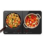 CIARRA 2800W Dual Induction Hob with Touch Control