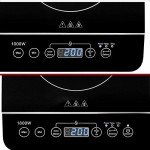 Andrew James Portable Double Induction Hob 2800W