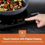 Geepas 2800W Double Induction Cooker with Timer