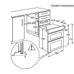 Zanussi Built-In Double Oven with Self Cleaning