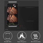 COVERCOOK 4-Burner Induction Electric Cooktop