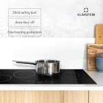 Klarstein 6500W Induction Cooker with 4 Hobs