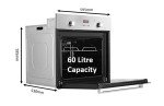 Cookology FOD60SS 60cm Built-In Electric Oven