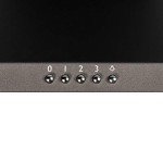 SIA CHL60BL Black 60cm Pyramid Cooker Hood