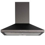 SIA CHL60BL Black 60cm Pyramid Cooker Hood