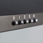 SIA CHL60BL Black 60cm Pyramid Cooker Hood