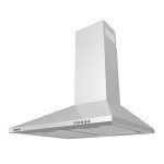 CIARRA 60cm Stainless Steel Chimney Cooker Hood