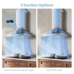 Comfee 60cm Stainless Steel Chimney Cooker Hood