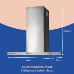 Russell Hobbs 60cm Stainless Steel Chimney Hood