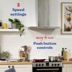Russell Hobbs 60cm Stainless Steel Chimney Hood
