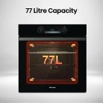 Hisense 77L Built-In Electric Oven with Pyrolytic Cleaning