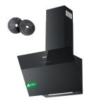 CIARRA 60cm WIFI Angled Cooker Hood with LED